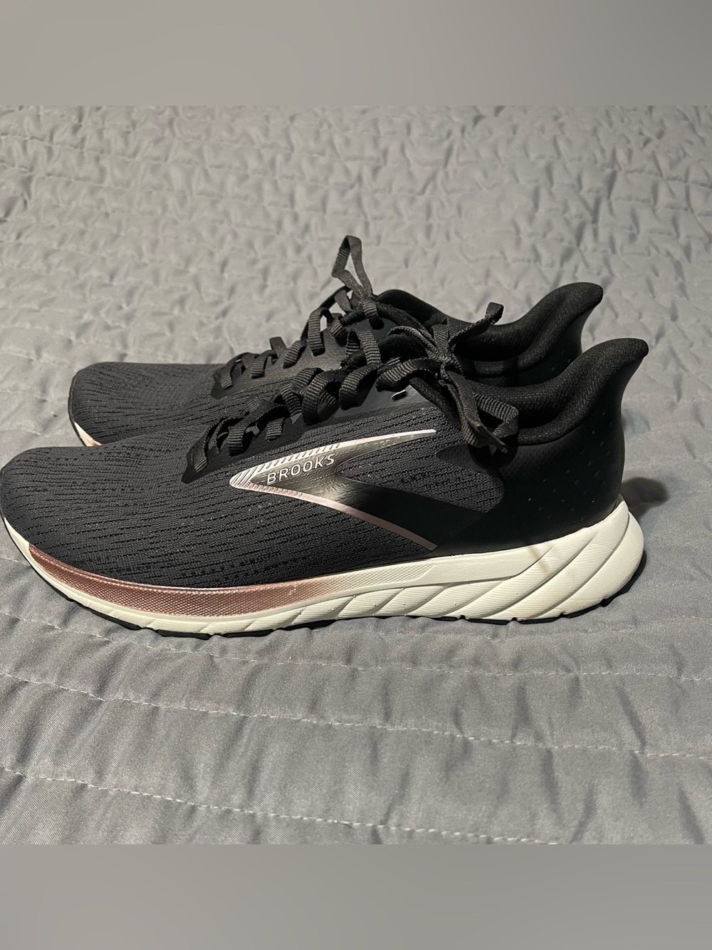 Brooks black and rose gold Running Shoes